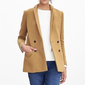 Camel Banana Republic Blazer